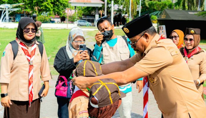 Kwaran Pramuka Luwuk Gelar Donor Darah dan Pesta Siaga