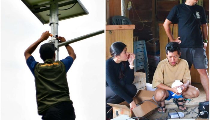 Warga Baloa Doda Bergembira, Jaringan Internet Starlink Free Wifi Bisa Diakses