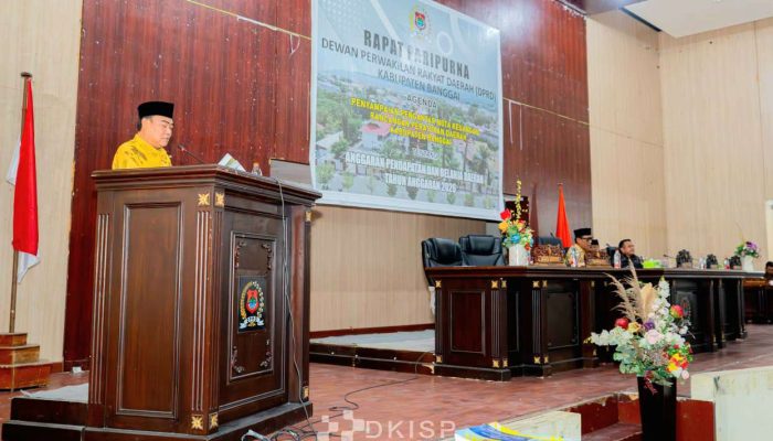 Nota Keuangan Raperda APBD 2026, Belanja Daerah Dianggarkan Rp2,72 Triliun