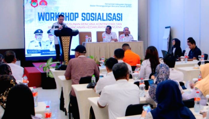 BPBD Gelar Worshop Penyusunan Rencana Penanganan Kedaruratan Bencana