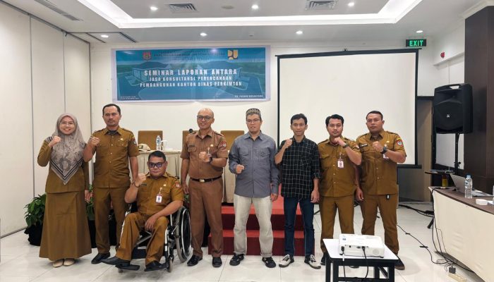 Gandeng CV Fasade Nusantara, PUPR Banggai Gelar Seminar Antara Perencanaan Pembangunan Kantor Dinas Perkimtan