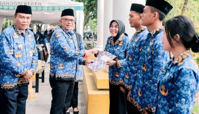 Banggai Peringati HUT KORPRI, Gelar Ramah Tamah dan Penyerahan SK P3K