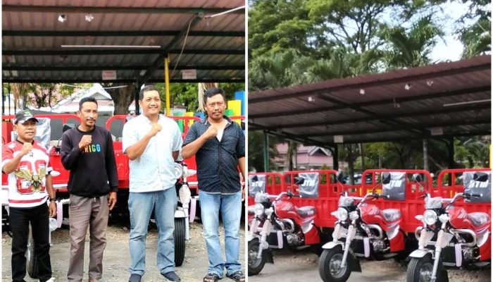 APBD Perubahan 2025, Disnakeswan Banggai Salurkan Bantuan 11 Unit Motor Roda Tiga