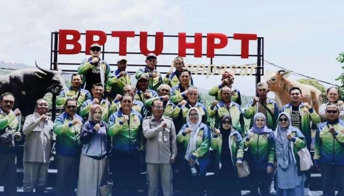 Fokus Pengembangan Ternak di Banggai, Disnakeswan Kunjungi Balai Pembibitan Ternak Unggul dan Pakan di Denpasar Bali