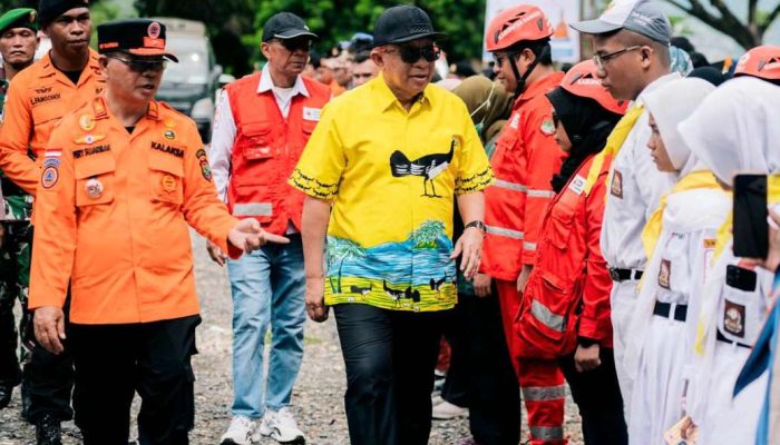Menguji Rencana Kontingensi dan Penanganan Kedaruratan, BPBD Gladi Simulasi Bencana