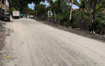 Ruas Jalan Belakang RSUD Luwuk–GOR Kilongan Segera Diaspal