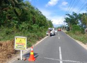 Jelang Lebaran, PUPR Banggai Tambal Sulam Jalan Pesisir Bunga–Lambangan