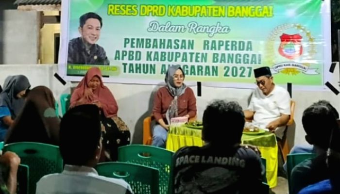 Saat Reses, Aleg Haji Udin Tampung Usulan Warga Mendono