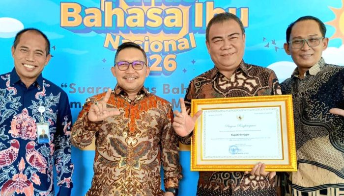 Lestarikan Bahasa Daerah Melalui Pendidikan, Banggai Raih Penghargaan Nasional Tahun 2026