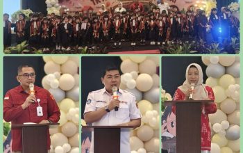 Didi Hinelo Bersama Kajari Banggai Lepas Penamatan 60 Siswa TK Adhyaksa Banggai