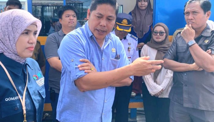 DPRD Intip Uji Coba Portal Parkir Pasar Simpong, Mencengangkan, PAD Bisa Tembus Rp2 Miliar