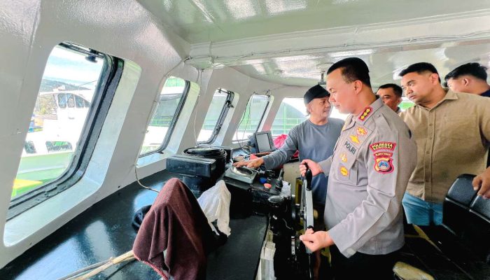 Asap Karhutla Tutup Jarak Pandang Pelayaran, Kapolresta : Kurangi Kecepatan
