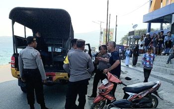Cekcok Sesama Tukang Parkir Resahkan Pengunjung Pasar Simpong, Polisi Turun Tangan